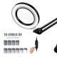 YG-809-2 5X Magnifying Lamp Illuminated Desktop Magnifier LED Lamp with 84mm Clamp Swivel Arm or Reading with Dust Cover Care Tools YG-809-2 5X Magnifying Lamp Illuminated Desktop Magnifier LED Lamp with 84mm Clamp Swivel Arm or Reading with Dust Cover Care Tools