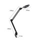 YG-810-1 5X 780mm Magnifying Lamp Illuminated Desktop Magnifier LED Lamp with 81mm Clamp Swivel Arm or Reading with Dust Cover Care Tools