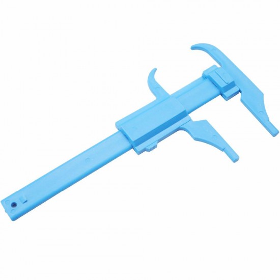 0-100MM 0.5MM Simple Reading Plastic Caliper Beauty Caliper Gift Caliper