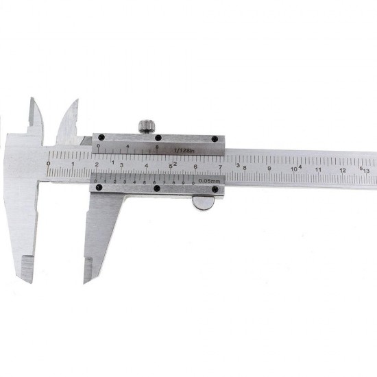 0-150mm/0.05 Stainless Steel Vernier Caliper Metal Calipers Gauge Micrometer Measuring Tools