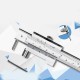 0-200MM Parallel Ruler Crossed Caliper Cursor Marking Stainless Steel Caliper Carbide Needle Marking Vernier Caliper