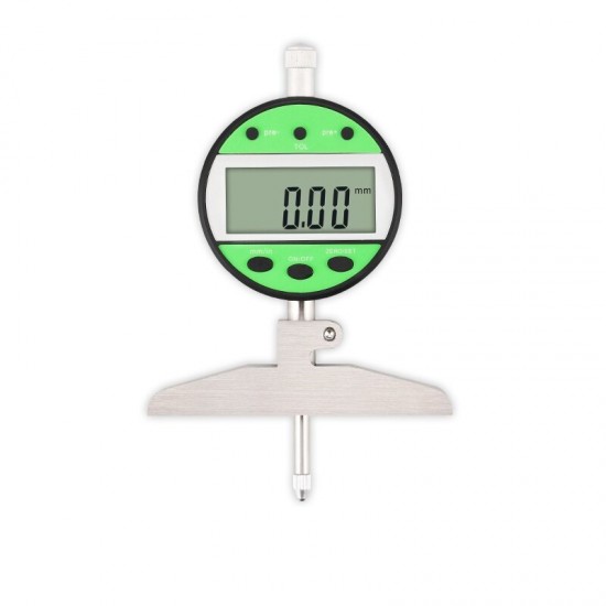 0.01mm 0-25.4mm Elecronic Digital Indicator Depth Gauge Measuring Tool High Precision