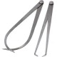 2pcs 250mm Length Firm Joint Metal Measurement Inside Outside Caliper Silver 2pcs 250mm Length Firm Joint Metal Measurement Inside Outside Caliper Silver