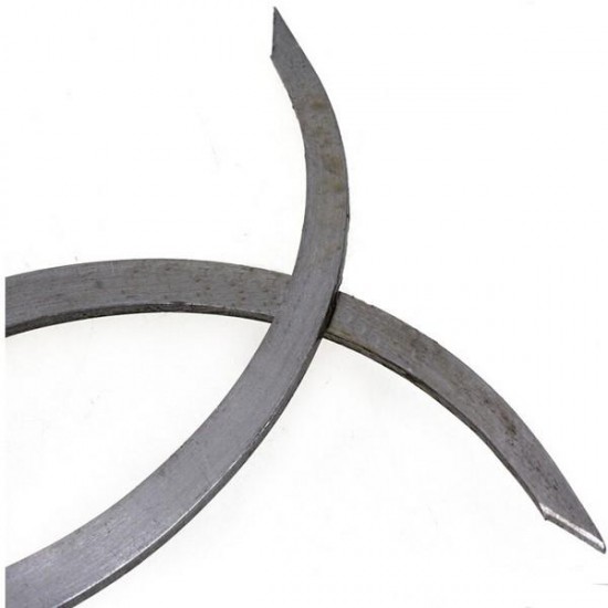 2pcs 250mm Length Firm Joint Metal Measurement Inside Outside Caliper Silver 2pcs 250mm Length Firm Joint Metal Measurement Inside Outside Caliper Silver