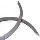 2pcs 250mm Length Firm Joint Metal Measurement Inside Outside Caliper Silver 2pcs 250mm Length Firm Joint Metal Measurement Inside Outside Caliper Silver