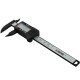 100mm 4inch LCD Digital Caliper Vernier Micrometer Electronic Carbon Fiber