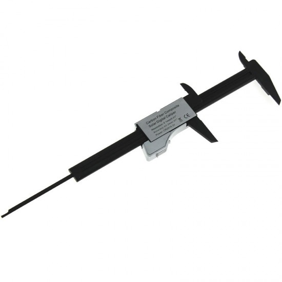 150mm 6inch Solar Power Digital Vernier Caliper Carbon Fiber Composite Micrometer Gauge Meter Widescreen Measuring Tool 150mm 6inch Solar Power Digital Vernier Caliper Carbon Fiber Composite Micrometer Gauge Meter Widescreen Measuring Tool