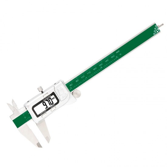 Digital Display Stainless Steel Caliper 0-150MM 1/64 Fraction / Inch / Millimeter IP54 Waterproof High-precision 0.01MM Digital Display Stainless Steel Caliper 0-150MM 1/64 Fraction / Inch / Millimeter IP54 Waterproof High-precision 0.01MM