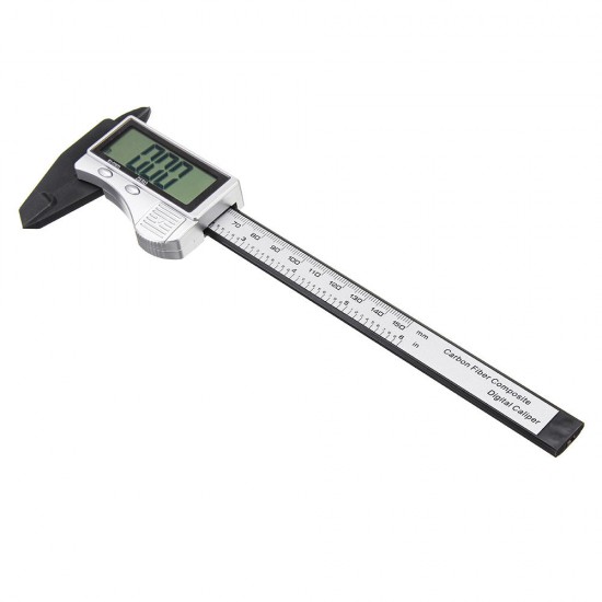 ET01 0-150mm Measuring Tool Electronic Plastic LCD Digital Caliper ET01 0-150mm Measuring Tool Electronic Plastic LCD Digital Caliper