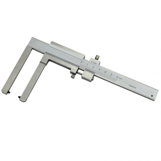 0-55 / 80MM 0.05MM Stainless Steel Fine Adjustment Vernier Brake Pad Caliper 0-55 / 80MM 0.05MM Stainless Steel Fine Adjustment Vernier Brake Pad Caliper