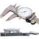 Metric Gauge Measuring Tool Dial Caliper 0-150mm/0.02mm Shock-proof Stainless Steel Precision Vernier Caliper Metric Gauge Measuring Tool Dial Caliper 0-150mm/0.02mm Shock-proof Stainless Steel Precision Vernier Caliper