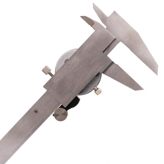 Metric Gauge Measuring Tool Dial Caliper 0-150mm/0.02mm Shock-proof Stainless Steel Precision Vernier Caliper