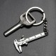 Mini Key Ring Calipers Special Simulation Model Slide Ruler Vernier Digital Caliper Accurate Micrometer Measuring Gauging Tools Mini Key Ring Calipers Special Simulation Model Slide Ruler Vernier Digital Caliper Accurate Micrometer Measuring Gauging Tools