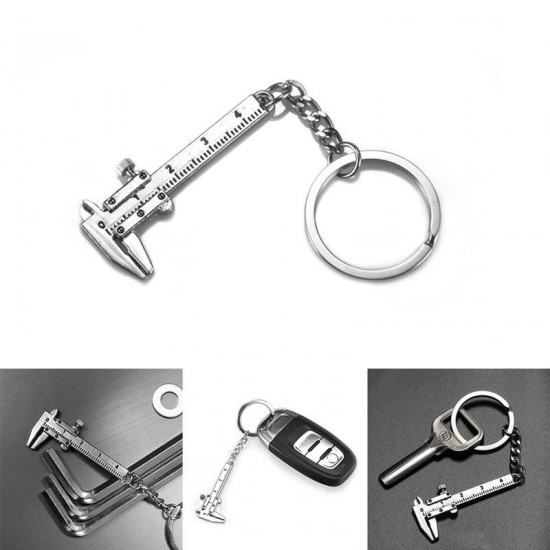 Mini Key Ring Calipers Special Simulation Model Slide Ruler Vernier Digital Caliper Accurate Micrometer Measuring Gauging Tools Mini Key Ring Calipers Special Simulation Model Slide Ruler Vernier Digital Caliper Accurate Micrometer Measuring Gauging Tools