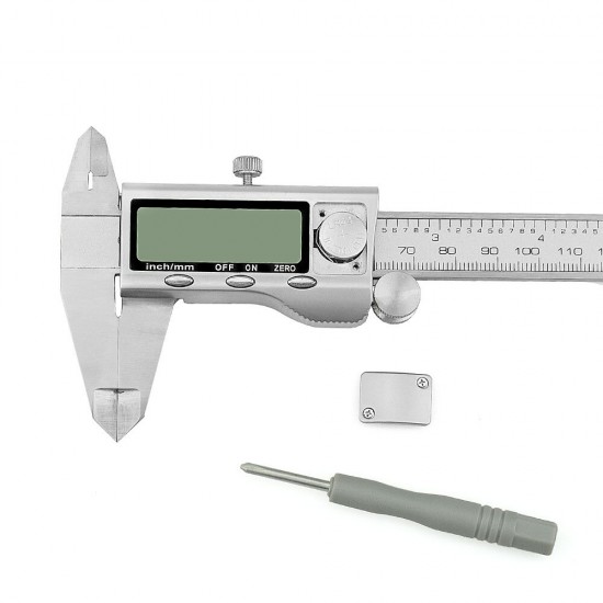 0-6 Inch LCD Screen Stainless Steel Measurement Tool Electronic Digital Caliper Precision Metric Vernier