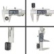 0-6 Inch LCD Screen Stainless Steel Measurement Tool Electronic Digital Caliper Precision Metric Vernier