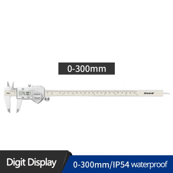 0-200/300mm Digital Caliper IP54 Waterproof Electronic Caliper USB Data Output Fution 0.01mm Resolution mm/inch