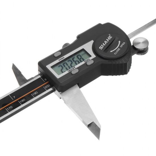 Waterproof IP54 0-200mm Stainless Steel Electronic Digital Vernier Caliper Micrometer ID/OD/Depth/Steps Measurement Waterproof IP54 0-200mm Stainless Steel Electronic Digital Vernier Caliper Micrometer ID/OD/Depth/Steps Measurement