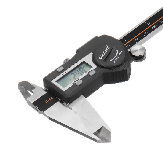 Waterproof IP54 0-200mm Stainless Steel Electronic Digital Vernier Caliper Micrometer ID/OD/Depth/Steps Measurement