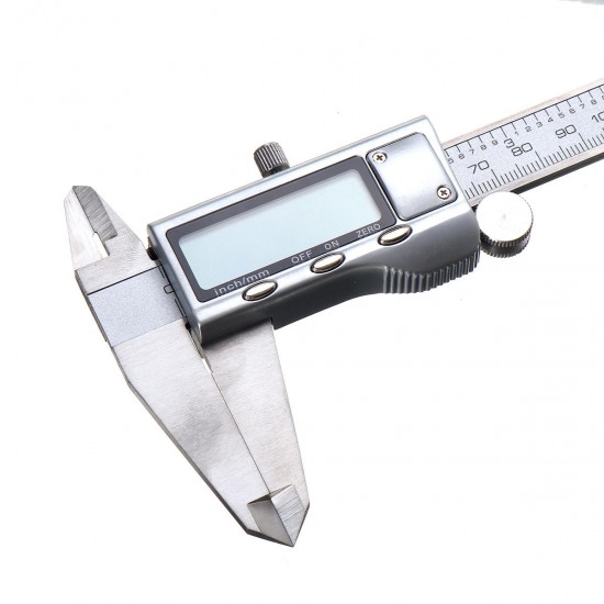 Stainless Steel Digital Caliper Vernier Micrometer Electronic Ruler Gauge Meter