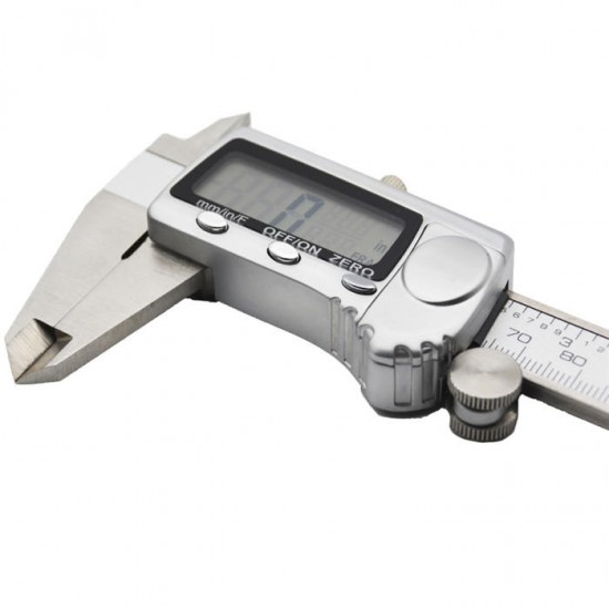 Stainless Steel Digital metal Fraction Caliper 150mm Fraction /mm/ Inch High Precision large LCD display Vernier Caliper Stainless Steel Digital metal Fraction Caliper 150mm Fraction /mm/ Inch High Precision large LCD display Vernier Caliper