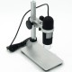 1000X 8 LEDs USB Digital Continuous Zoom Microscope Magnifier with Adjustable Aluminium Alloy Stand