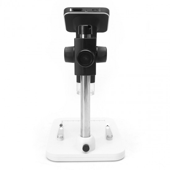 1000X Portable USB Digital Microscope Camera 2.4 inch HD Screen Integrated Stand