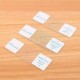 100Pcs Microscope Glass Slides Sample Glass Prepared Basic Science Biological Specimen Cover Slips Wood Storage Box Portable