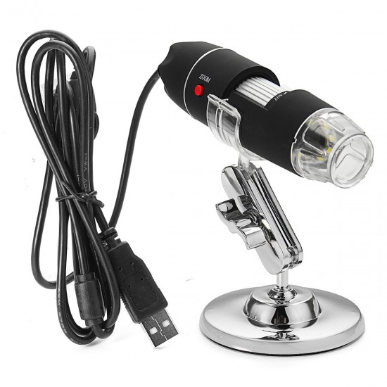 1600X Zoom 8 LED USB Digital Microscope Hand Held Biological Endoscope with Bracket 1600X Zoom 8 LED USB Digital Microscope Hand Held Biological Endoscope with Bracket