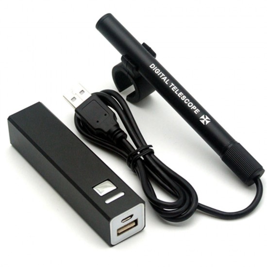 200W Smart Mini Portable WIFI Digital Microscope Optical Instrument USB Rechargeable Monocular HD