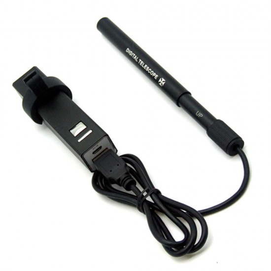 200W Smart Mini Portable WIFI Digital Microscope Optical Instrument USB Rechargeable Monocular HD