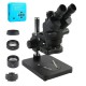 2019 Black 7X-45XZoom Stereo Microscope + HDMI USB 38MP Video Camera + 0.5x 2.0x Auxiliary Lens 2019 Black 7X-45XZoom Stereo Microscope + HDMI USB 38MP Video Camera + 0.5x 2.0x Auxiliary Lens
