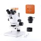 21MP 2K HD USB Microscope Camera with 56 LED Light Stereo Microscope Zoom 7X-45X Repair Microscope For PCB Soldering