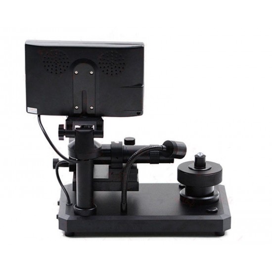 30X-110X Diamond Waistline Video Microscope Jewelry Detection Diamond Number Microscopio with 7 inch Screen