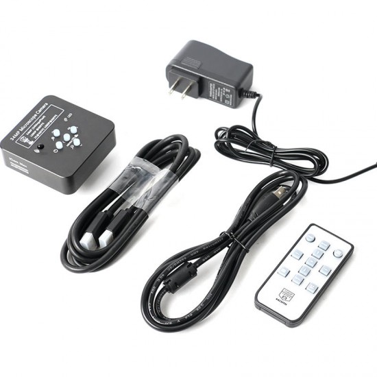 34MP 1080P Freely Adjustable Stand HDMI Video Industry Microscope Camera Video Recorder 180X 300X C-Mount Lens For PCB Soldering 34MP 1080P Freely Adjustable Stand HDMI Video Industry Microscope Camera Video Recorder 180X 300X C-Mount Lens For PCB Soldering