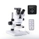 34MP 2K HD USB Microscope Camera with 56 LED Light Stereo Microscope Zoom 7X-45X Repair Microscope For PCB Soldering