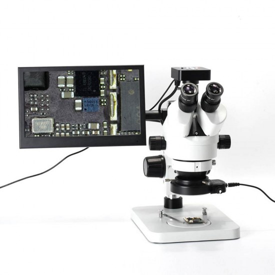 34MP 2K HD USB Microscope Camera with 56 LED Light Stereo Microscope Zoom 7X-45X Repair Microscope For PCB Soldering 34MP 2K HD USB Microscope Camera with 56 LED Light Stereo Microscope Zoom 7X-45X Repair Microscope For PCB Soldering