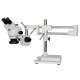 3.5X 7X 45X 90X Double Boom Stand Zoom Simul Focal Stereo Microscope+41MP Camera Microscope For Industrial PCB Repair