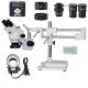 3.5X 7X 45X 90X Double Boom Stand Zoom Simul Focal Stereo Microscope+41MP Camera Microscope For Industrial PCB Repair