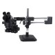 3.5X-90X Double Boom Stand Zoom Simul Focal Stereo Microscope+12MP 4K HDMI USB Industrial Camera For Phone PCB Repair