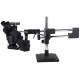 3.5X-90X Double Boom Stand Zoom Simul Focal Stereo Microscope+48MP 2K HDMI USB Industrial Camera for Phone PCB Repair 3.5X-90X Double Boom Stand Zoom Simul Focal Stereo Microscope+48MP 2K HDMI USB Industrial Camera for Phone PCB Repair