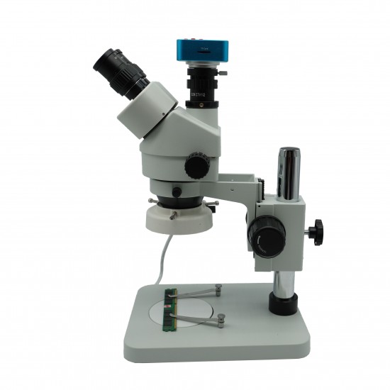3.5X-90X Stereo Zoom Big table stand Microscope with 48MP Microscope Camera 0.5X Auxiliary Objective Lens 3.5X-90X Stereo Zoom Big table stand Microscope with 48MP Microscope Camera 0.5X Auxiliary Objective Lens
