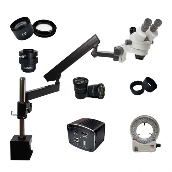 3.5X-90X Stereo Zoom Microscope for Mobile Phone Repair