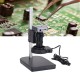 48MP 2K Industrial Microscope Camera HDMI USB Outputs 130X C-mount Lens 56 LED Light Boom for PCB Repair Soldering