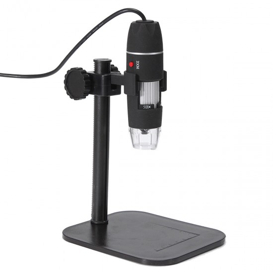 5MP 8 LED USB Digital Camera Microscope Magnifier Lift Stand 1X-500X 5V DC Video 5MP 8 LED USB Digital Camera Microscope Magnifier Lift Stand 1X-500X 5V DC Video