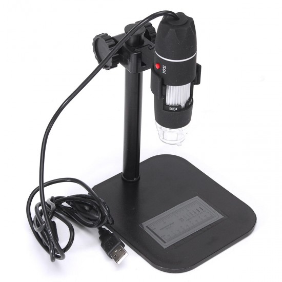 5MP 8 LED USB Digital Camera Microscope Magnifier Lift Stand 1X-500X 5V DC Video 5MP 8 LED USB Digital Camera Microscope Magnifier Lift Stand 1X-500X 5V DC Video