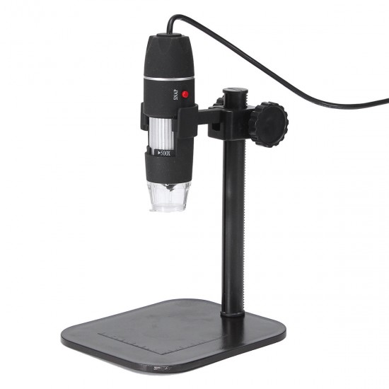5MP 8 LED USB Digital Camera Microscope Magnifier Lift Stand 1X-500X 5V DC Video 5MP 8 LED USB Digital Camera Microscope Magnifier Lift Stand 1X-500X 5V DC Video