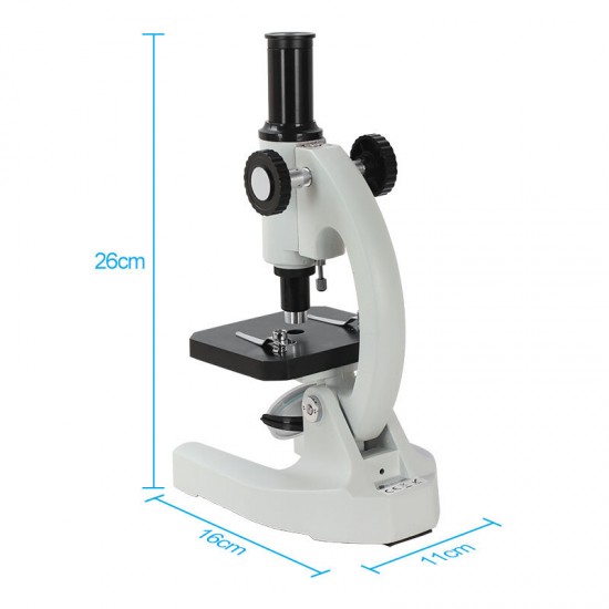 AO1024 80X/200X Biological Microscope Students Kids Science Education Slides Watching Mirror Reflected with 5X/12.5X Eyepieces AO1024 80X/200X Biological Microscope Students Kids Science Education Slides Watching Mirror Reflected with 5X/12.5X Eyepieces