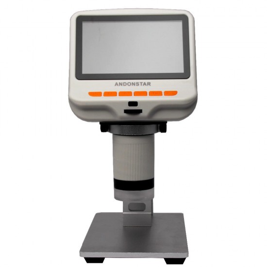 AD105S 4.3 Inch 600X FHD 1080P Digital USB Microscope Built-in Display Slides Movable Bl
