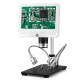 AD206 1080P 3D Digital Microscope Soldering Microscope for Phone Repairing SMD / SMT